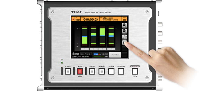 VR-24 Easy to PLAYBACK Barmeter