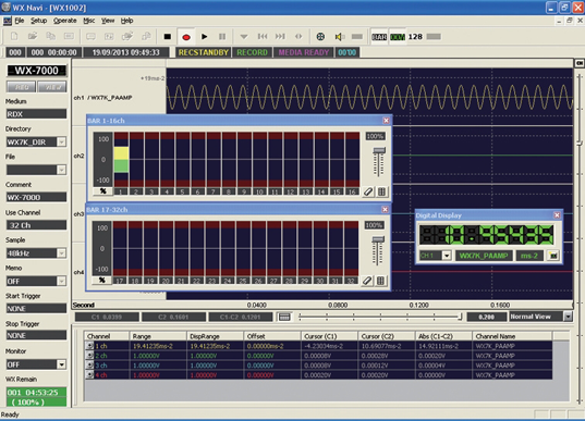 Wideband Data Recorder WX-7000 - Data Recorder Site | TEAC