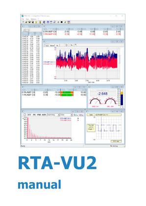 RTA-VU2 Manual