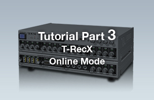 Tutorial Part 3 T-RecX Online Mode