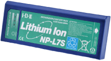 バッテリーパック NP-7LS：NP1タイプ（IDX社製）