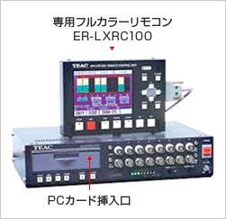 特長 - レコーディングユニット LX-100 series - データレコーダー